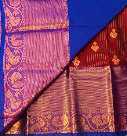 BROWN KANJIVARAM SAREE