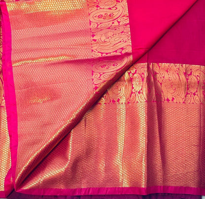 BLUE KANJIVRAM SILK SAREE