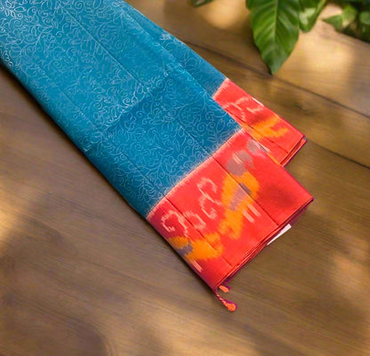 ROYAL BLUE KANJIVARAM SOFT SILK