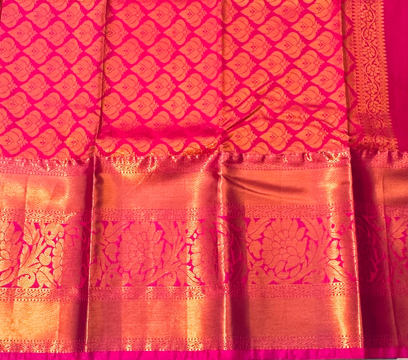 BLUE  KANJIVARAM SILK SAREE