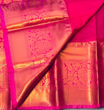 BLUE  KANJIVARAM SILK SAREE