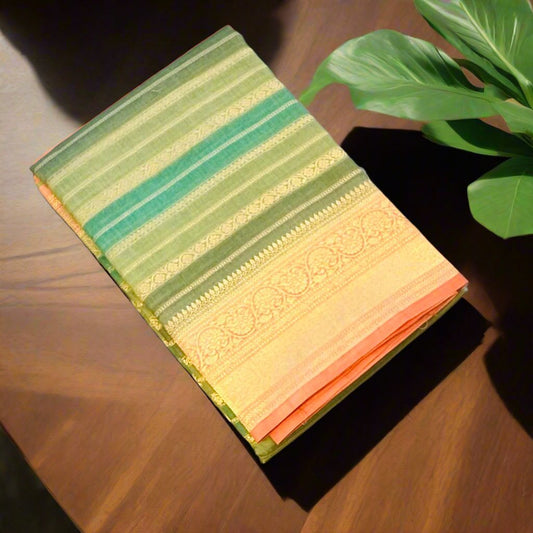 MULTI COLOUR  PURE CHINIYA SILKS