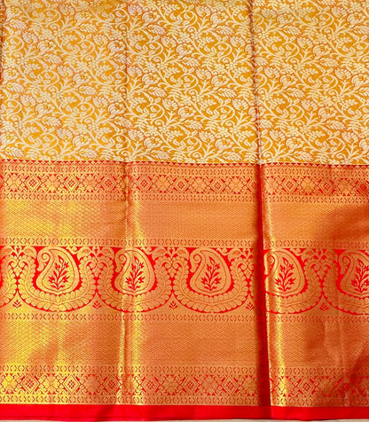 GOLD KANJIVARAM SAREE