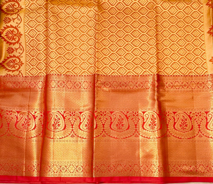 GOLD KANJIVARAM SAREE