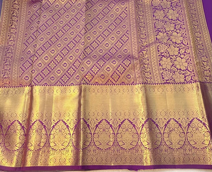 PASTEL GREEN KANJIVARAM SILK