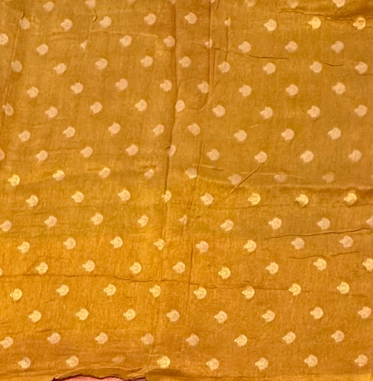 Mettallic blue green  banarasi designer