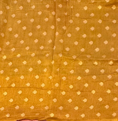 Mettallic blue green  banarasi designer