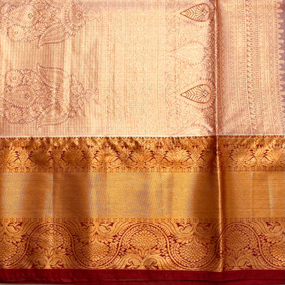 RAMAGREEN TISSUE KANJIVARAM SILK SAREE