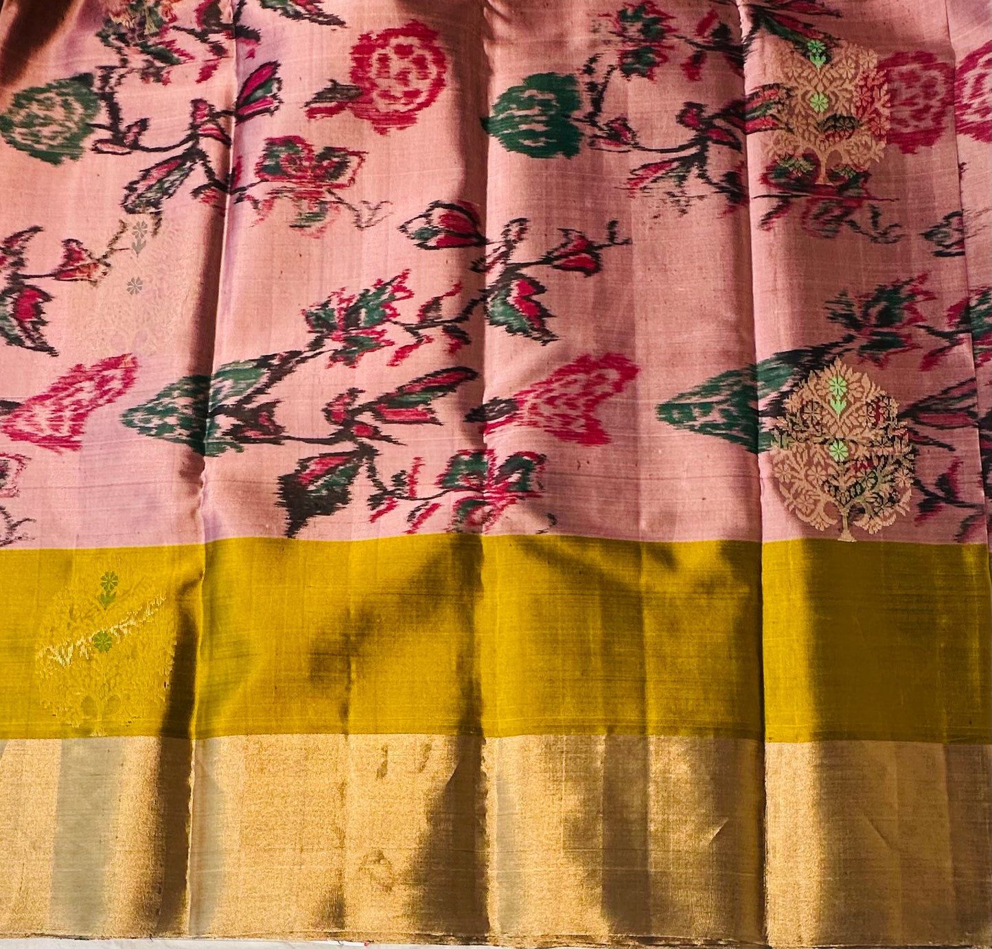 ONION PINK KANJIVARM LIGHT WEIGHT