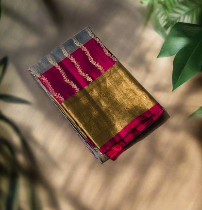 GREY KANJIVARAM LIGHT WEIGHT