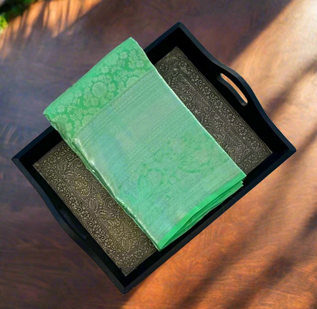 PASTEL GREEN KANJIVARAM PURE SILK PREMIUM