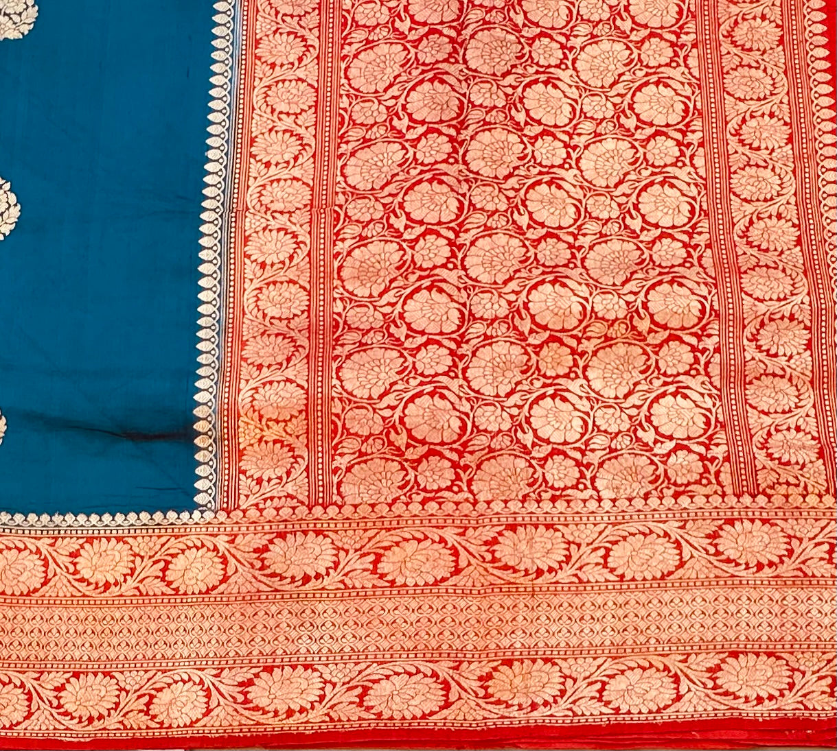 ROYAL BLUE ND RED PURE RAW MANGO