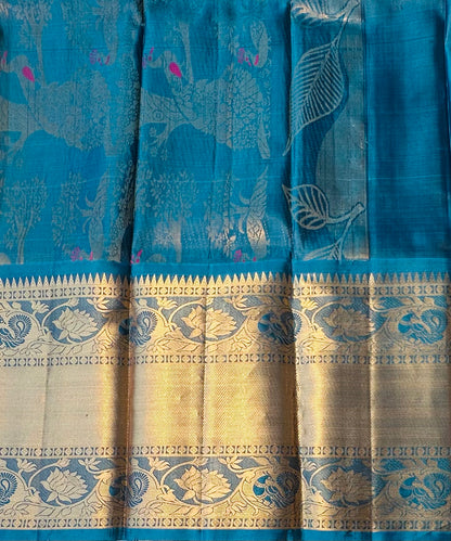 GREY KANJIVARAM LIGHT WEIGHT