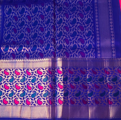 RANI PINK PURE GADWAL SILK