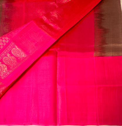 GREY PURE COTTON SILK