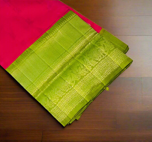 PINK PURE SILK COTTON